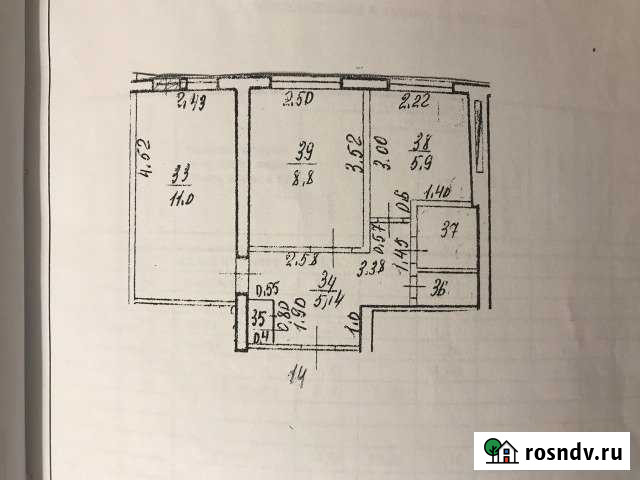2-комнатная квартира, 35 м², 2/3 эт. на продажу в Балахне Балахна - изображение 1