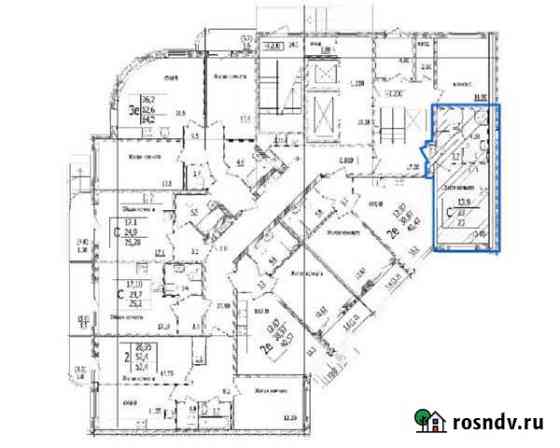 Квартира-студия, 23 м², 5/12 эт. на продажу в Буграх Бугры