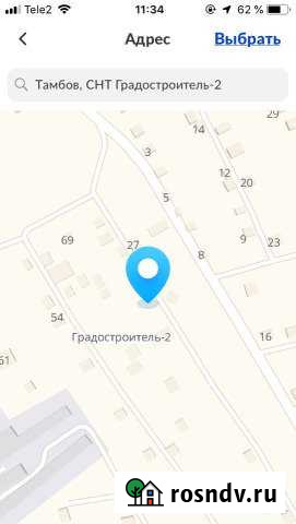 Участок ИЖС 3 сот. на продажу в Тамбове Тамбов - изображение 1