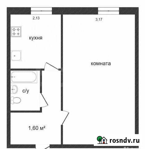 1-комнатная квартира, 30 м², 3/9 эт. на продажу в Тобольске Тобольск - изображение 1