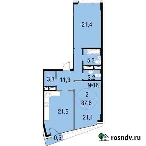 2-комнатная квартира, 86 м², 5/8 эт. на продажу в Химках Химки