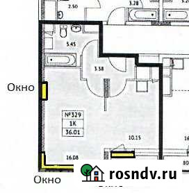 1-комнатная квартира, 35 м², 17/17 эт. на продажу в Красково Красково - изображение 1