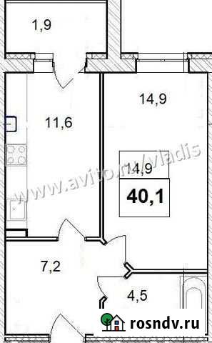 1-комнатная квартира, 40 м², 1/3 эт. на продажу в Муроме Муром - изображение 1
