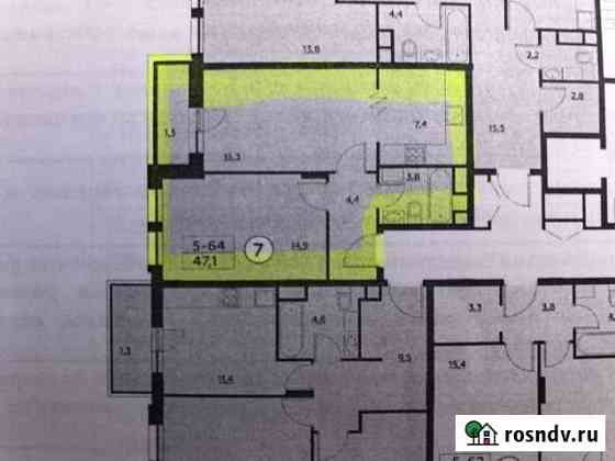 1-комнатная квартира, 47 м², 9/16 эт. на продажу в Коммунарке Коммунарка