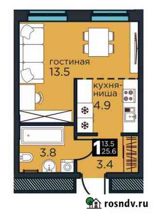 Квартира-студия, 25 м², 2/16 эт. на продажу в Перми Пермь