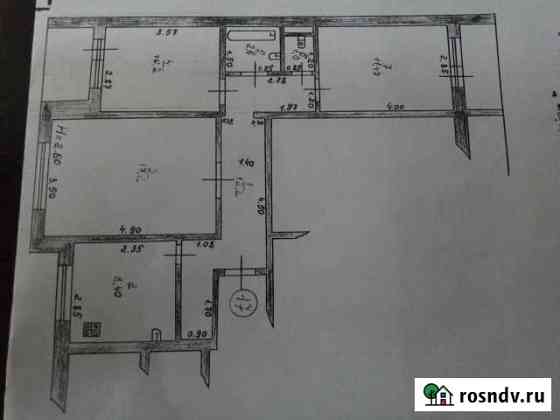 3-комнатная квартира, 65 м², 5/9 эт. на продажу в Рузаевке Рузаевка