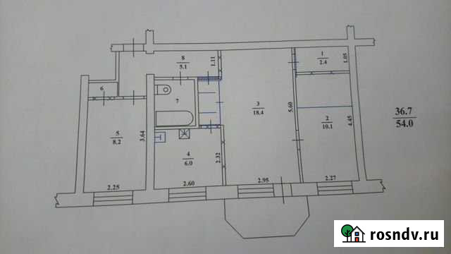 4-комнатная квартира, 64 м², 2/4 эт. на продажу в Петропавловске-Камчатском Петропавловск-Камчатский - изображение 1