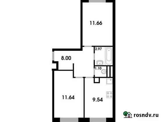 2-комнатная квартира, 44 м², 4/4 эт. на продажу в Лесном Городке Лесной Городок