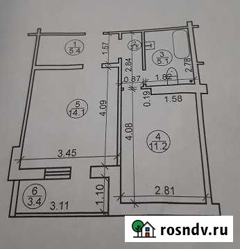 1-комнатная квартира, 38 м², 2/12 эт. на продажу в Конаково Конаково - изображение 1