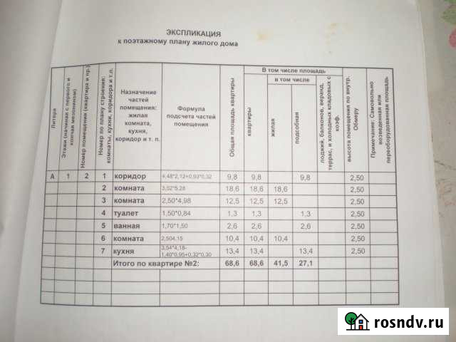 Дом 68.6 м² на участке 20 сот. на продажу в Заринске Заринск - изображение 1