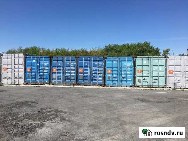 Склад контейнер в аренду 30 м2 Тюмень - изображение 1