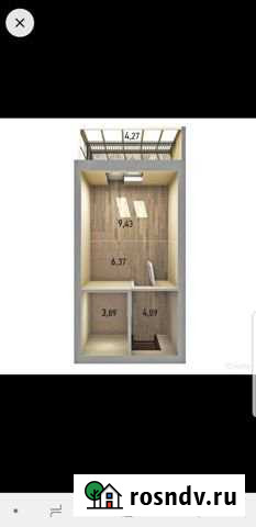 Студия, 23 кв.м., 1/3 эт. Казань - изображение 1