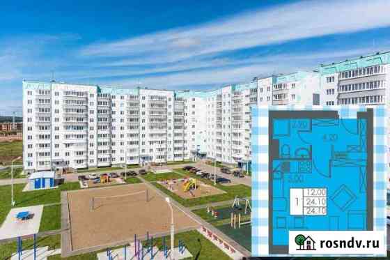 Студия, 24.1 кв.м., 1/7 эт. Пермь