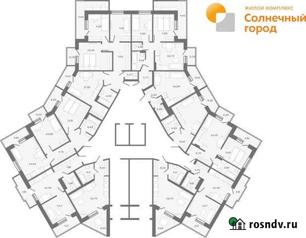 Студия, 24.3 кв.м., 7/17 эт. Чита - изображение 1