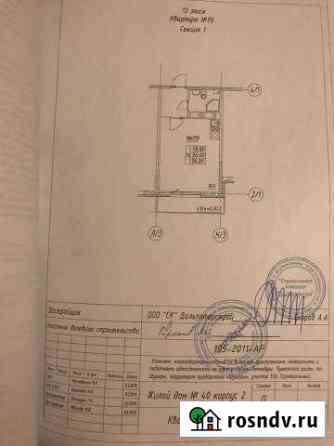 Студия, 26.2 кв.м., 13/25 эт. Пушкин