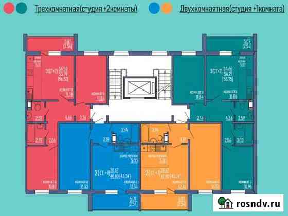 Студия, 26.3 кв.м., 6/10 эт. Челябинск