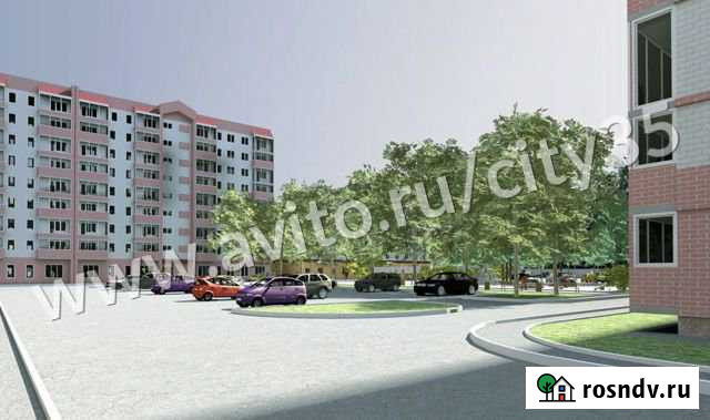 Студия, 27.6 кв.м., 5/9 эт. Череповец - изображение 1