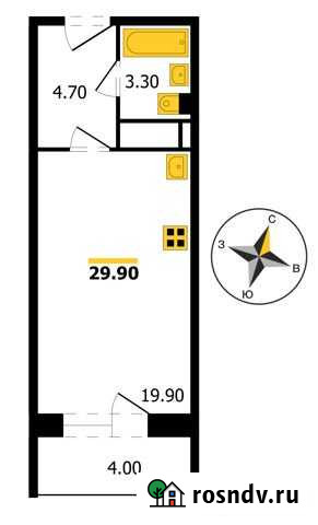 Студия, 29.9 кв.м., 2/17 эт. Владимир - изображение 1