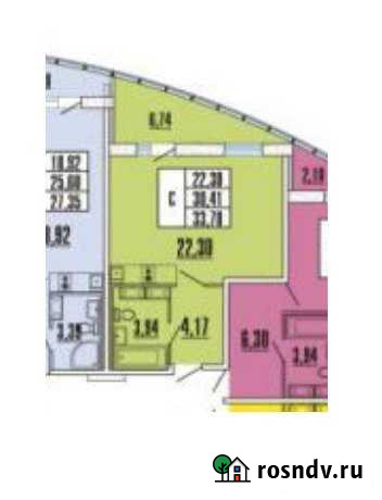 Студия, 33 кв.м., 3/9 эт. Свердлова - изображение 1