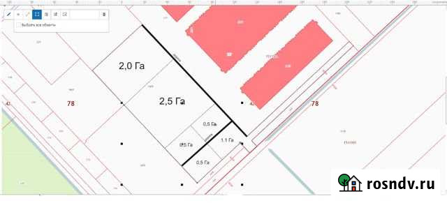 Участок промназначения 110 сот. на продажу в Колпино Колпино - изображение 1