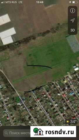 Участок СНТ, ДНП 100 сот. на продажу в Белореченске Белореченск - изображение 1