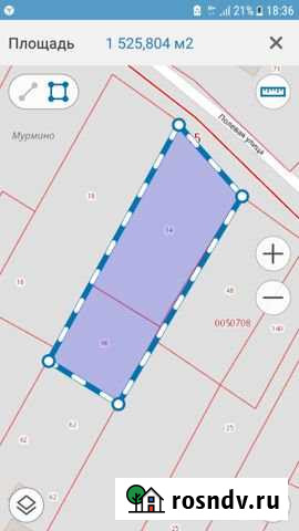 Участок ИЖС 15 сот. на продажу в Мурмино Мурмино - изображение 1