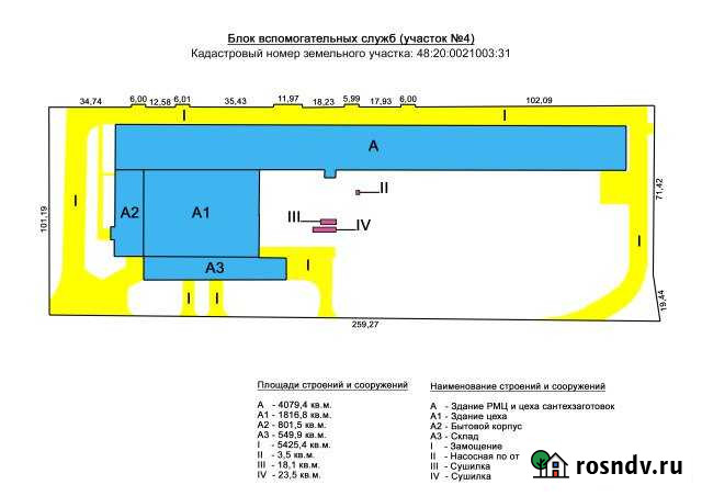 Участок промназначения 229 сот. на продажу в Липецке Липецк - изображение 1