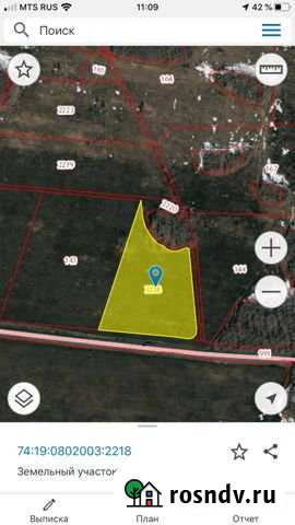 Участок промназначения 297 сот. в аренду в Челябинске Челябинск - изображение 1