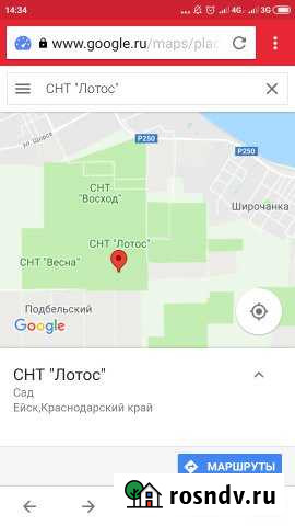 Участок СНТ, ДНП 6 сот. на продажу в Ейске Ейск - изображение 1