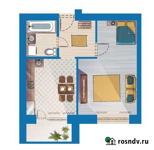 1-комнатная квартира, 38.3 м², 3/5 эт. на продажу в Стерлитамаке Стерлитамак - изображение 1