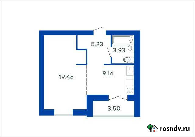 1-комнатная квартира, 39.5 м², 4/9 эт. на продажу в Стерлитамаке Стерлитамак - изображение 1