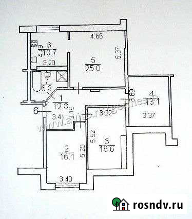 4-комнатная квартира, 104 м², 3/3 эт. на продажу в Великом Новгороде Великий Новгород - изображение 1