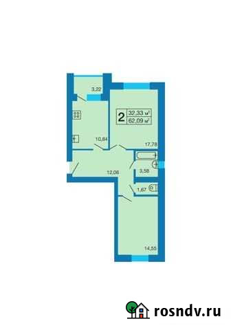 2-комнатная квартира, 62.1 м², 2/5 эт. на продажу в Стерлитамаке Стерлитамак - изображение 1