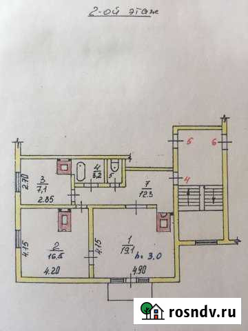 2-комнатная квартира, 60 м², 2/2 эт. на продажу в Сорске Сорск - изображение 1