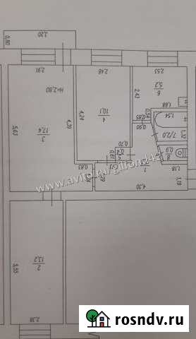 3-комнатная квартира, 57 м², 5/5 эт. на продажу в Шерегеше Шерегеш - изображение 1