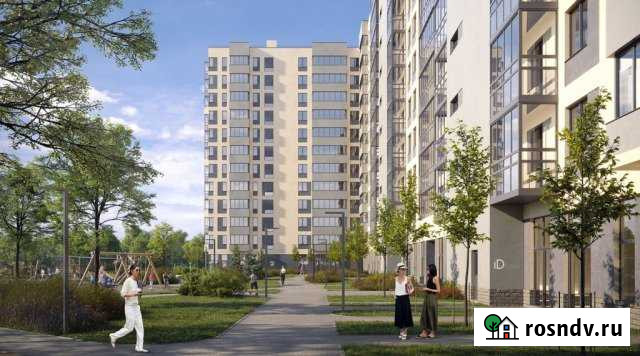 1-комнатная квартира, 36.1 м², 6/12 эт. на продажу в Кудрово Кудрово - изображение 1