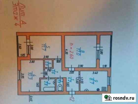 3-комнатная квартира, 61 м², 4/5 эт. на продажу в Моздоке Моздок