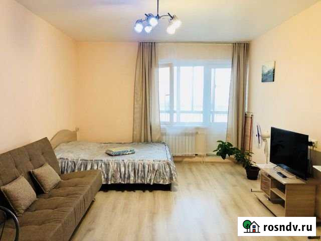 Квартира-студия, 36 м², 13/18 эт. в аренду посуточно в Улан-Удэ Улан-Удэ - изображение 1