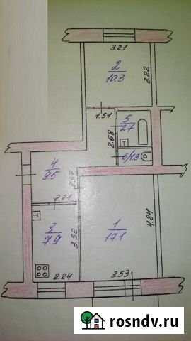2-комнатная квартира, 52 м², 4/5 эт. на продажу в Высокой Горе Высокая Гора - изображение 1