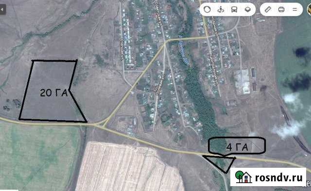 Участок СНТ, ДНП 2400 сот. на продажу в Новом Буяне Новый Буян - изображение 1