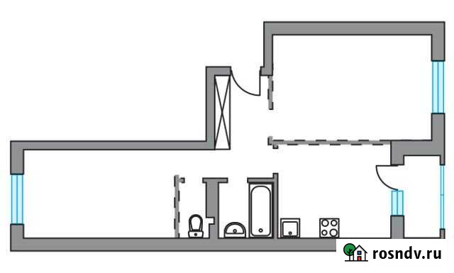 2-комнатная квартира, 52 м², 2/4 эт. на продажу в Королеве Королев - изображение 1