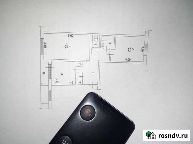 2-комнатная квартира, 54 м², 2/3 эт. на продажу в Воскресенске Воскресенск - изображение 1