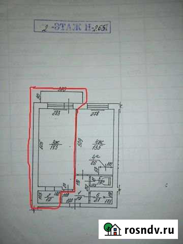 Комната 19 м² в 1-ком. кв., 2/5 эт. на продажу в Светлом Калининградской области Светлый - изображение 1
