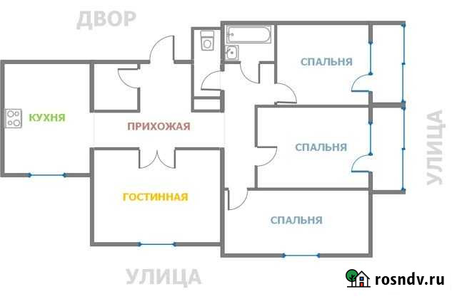 4-комнатная квартира, 110 м², 5/5 эт. на продажу в Стерлитамаке Стерлитамак - изображение 1