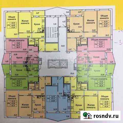1-комнатная квартира, 39 м², 7/16 эт. на продажу в Чебоксарах Чебоксары