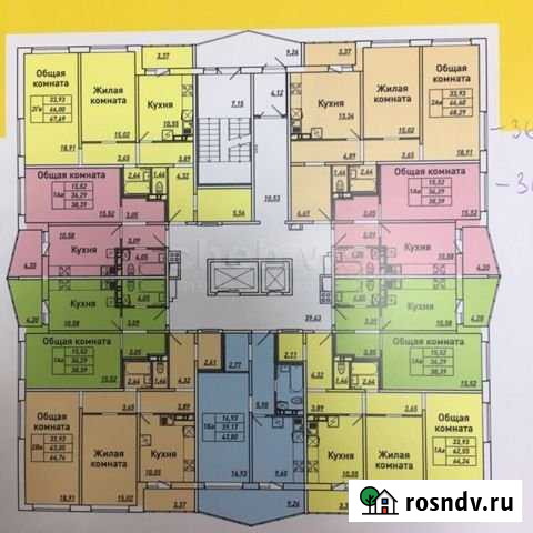 1-комнатная квартира, 39 м², 7/16 эт. на продажу в Чебоксарах Чебоксары - изображение 1