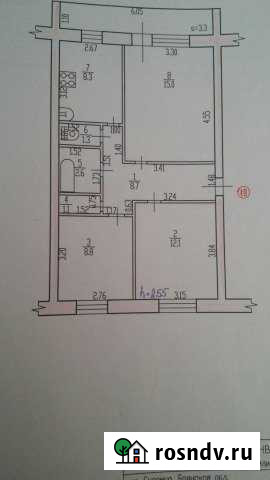 3-комнатная квартира, 58.4 м², 2/5 эт. на продажу в Суземке Суземка - изображение 1