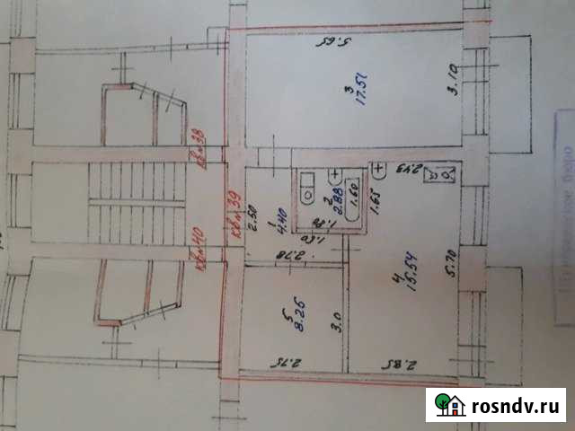 2-комнатная квартира, 49 м², 5/5 эт. на продажу в Шумерле Шумерля - изображение 1