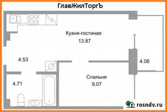 1-комнатная квартира, 33.4 м², 1/16 эт. на продажу в Пскове Псков