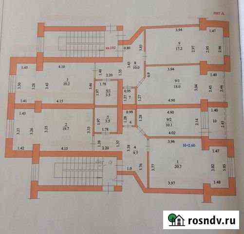 4-комнатная квартира, 139.3 м², 2/5 эт. на продажу в Ейске Ейск
